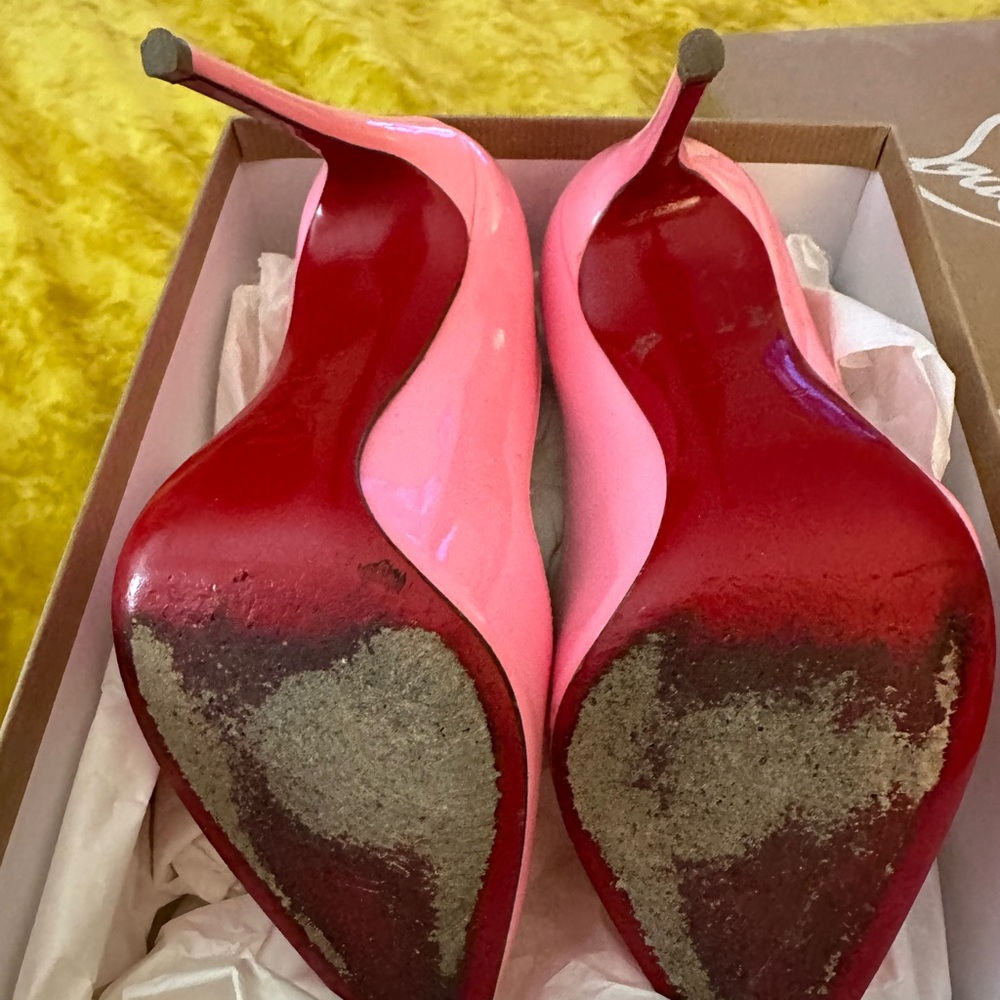 Louboutin Pigalle Follies 100 patent - Picture 7 of 7